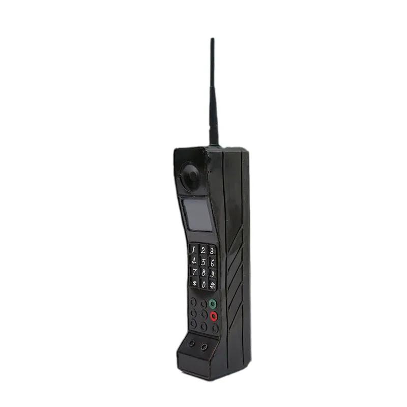 1 ks Železná umělecká starožitná telefonní budka Model Velký bratr 90. léta Nostalgické staré předměty 80. léta Rekvizity Imitace Retro ozdoby Domácí doplňky