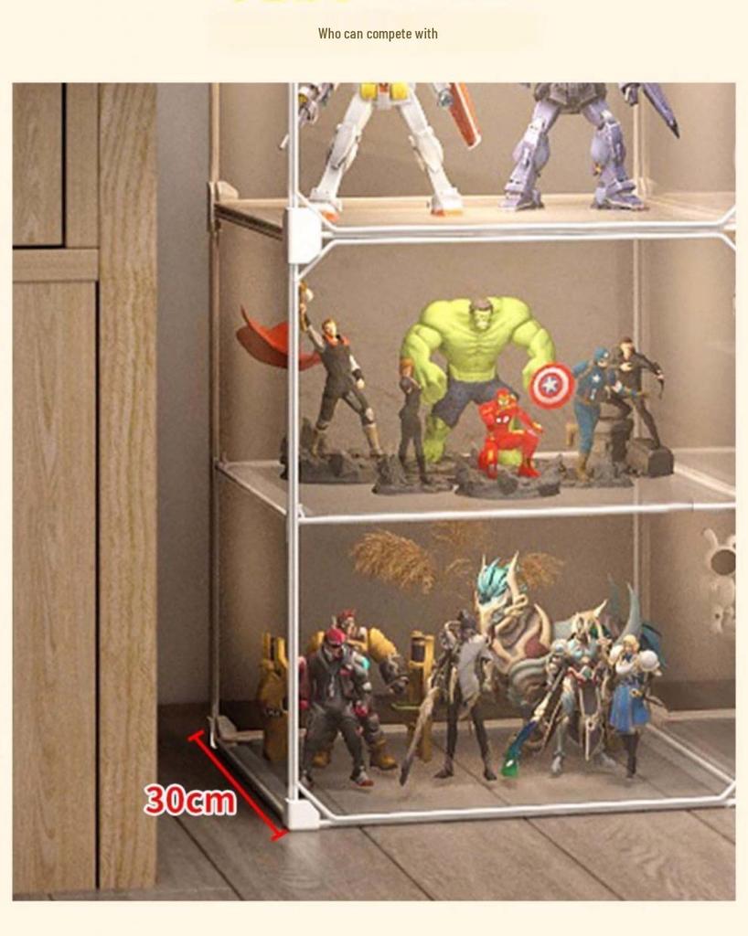 Acrylic Dustproof Display Box for Toy Models & Building Blocks