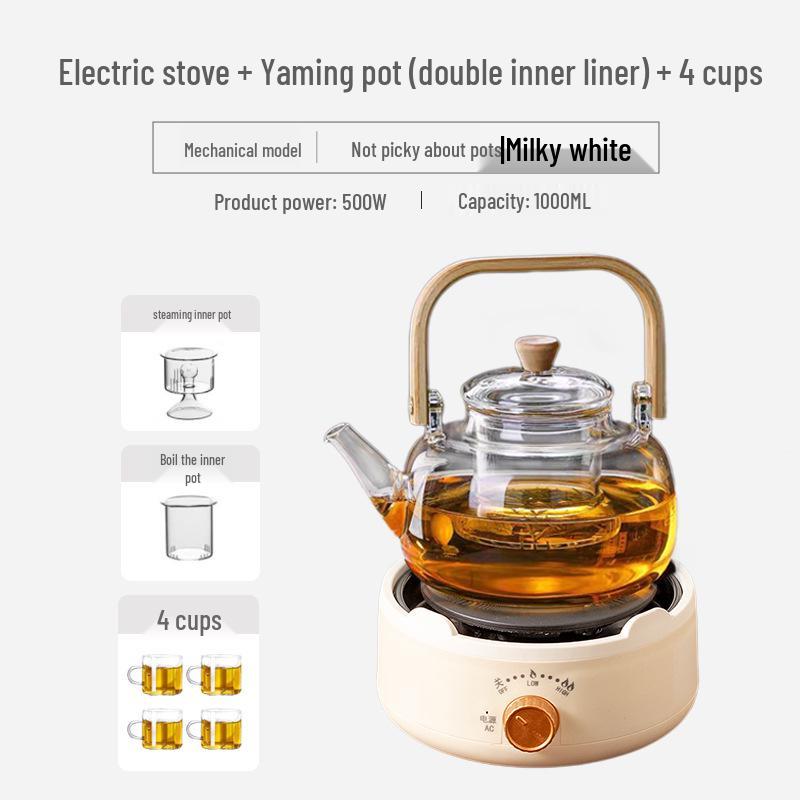 Multifunctional Mini Electric Tea Pot & Stove