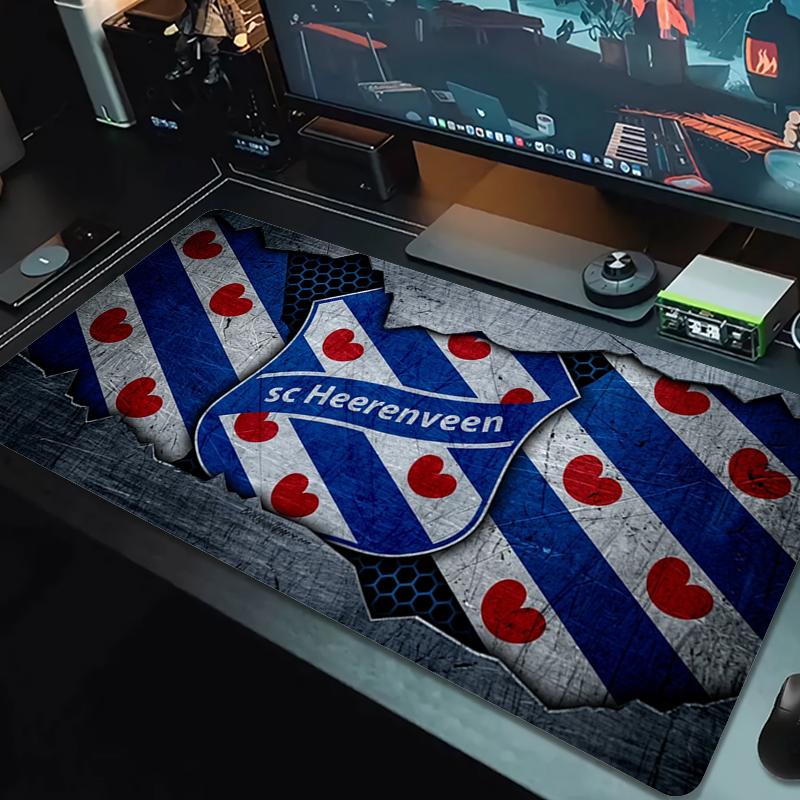 SC Heerenveen Mouse Pad Large Gaming Table Cushion Non-slip Laptop Tablet Big Mousepad XXL Mat Mini PC Playmat With Lock edge_xia