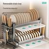 Sijimuge 304 Stal Nierdzewna Kuchenny Stojak na Naczynia do Suszenia