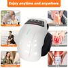 Knie-Massagegerät mit Wärme, 9 Heizmodi & 9 Vibrationsgeschwindigkeiten, Heizkissen für Gelenke, Muskeln und Knie, Massagegerät zur Knieentspannung, Geschenk für Mann Frau