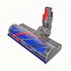 Electric Floor Brush Head For Dyson V7 V8 V10 V11 V15 Vacuum Attachments With Green LED Dust Light,Quick-Release