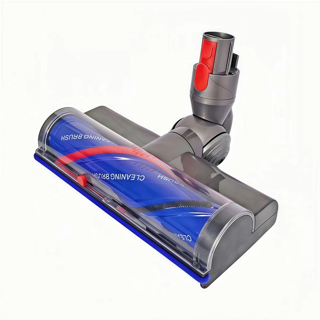 Electric Floor Brush Head For Dyson V7 V8 V10 V11 V15 Vacuum Attachments With Green LED Dust Light,Quick-Release