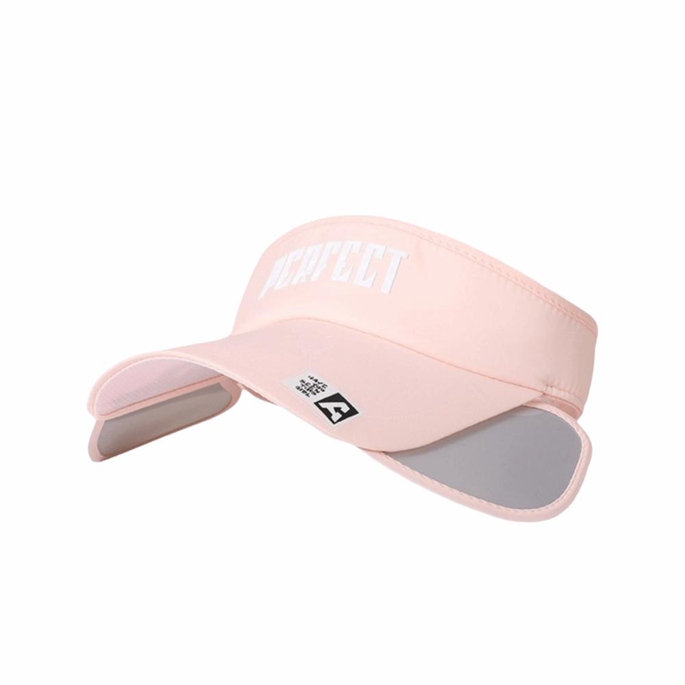 Lightweight Retractable Visor Sun Hat Breathable Sun Protection Sports Visor Cap Expand Brim Adjustable Sun Protection Hat