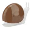 Snail Shape Press Style Soap Liquid Bottle Hand Lotion Dispenser Bathroom Accessories (Brown)