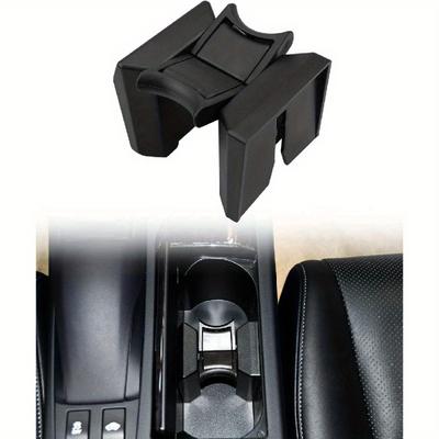Center Console Cup Holder Divider Ert Black for Lexus RX350 RX450H 2010-2015 Replaces 55618-0E040