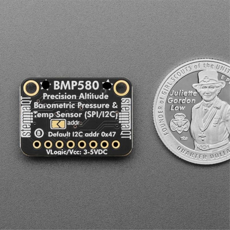 for 6411 Adafruit BMP580 I2C or SPI Temperature and Pressure Sensor - STEMMA QT