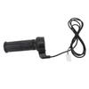 22mm Twist Throttle Grips 24V‑60V Universal 3 Wire Electric Scooter Twist Throttle Hand Grips with Key Lock for Dirt