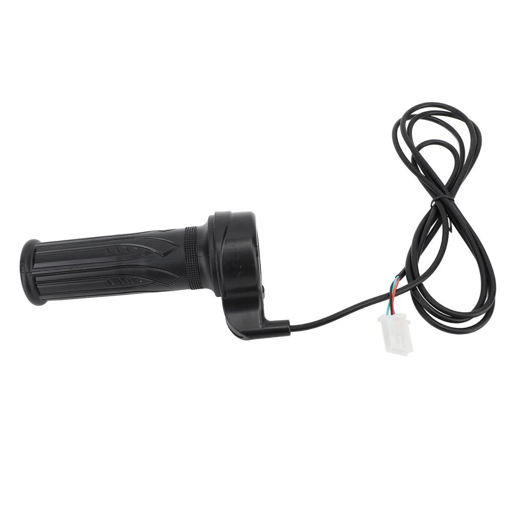 22mm Twist Throttle Grips 24V‑60V Universal 3 Wire Electric Scooter Twist Throttle Hand Grips with Key Lock for Dirt