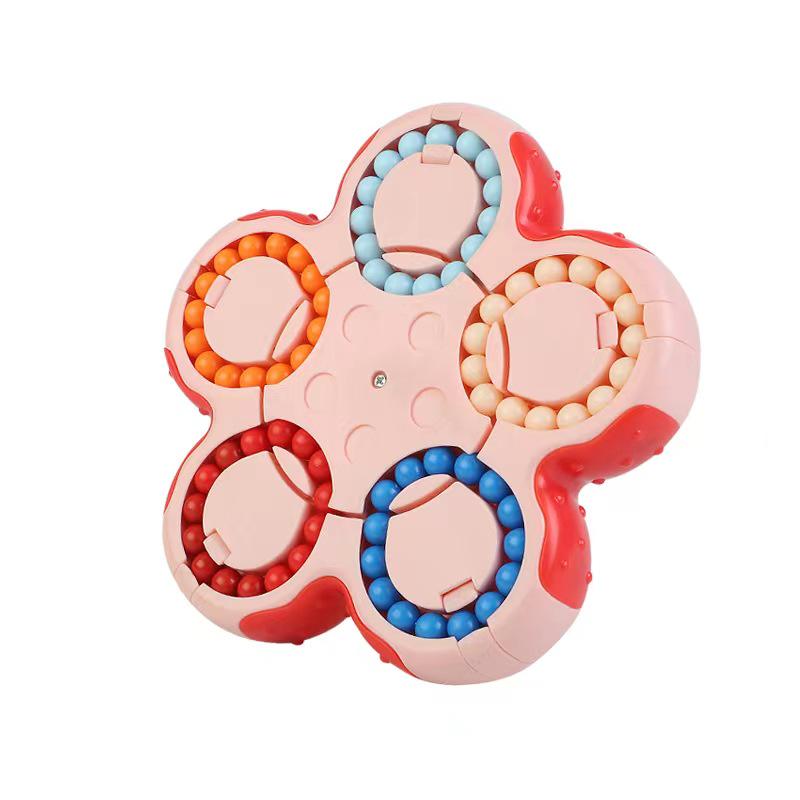 Magic Bean Gyroscope: Rotating Puzzle Toy for Kids