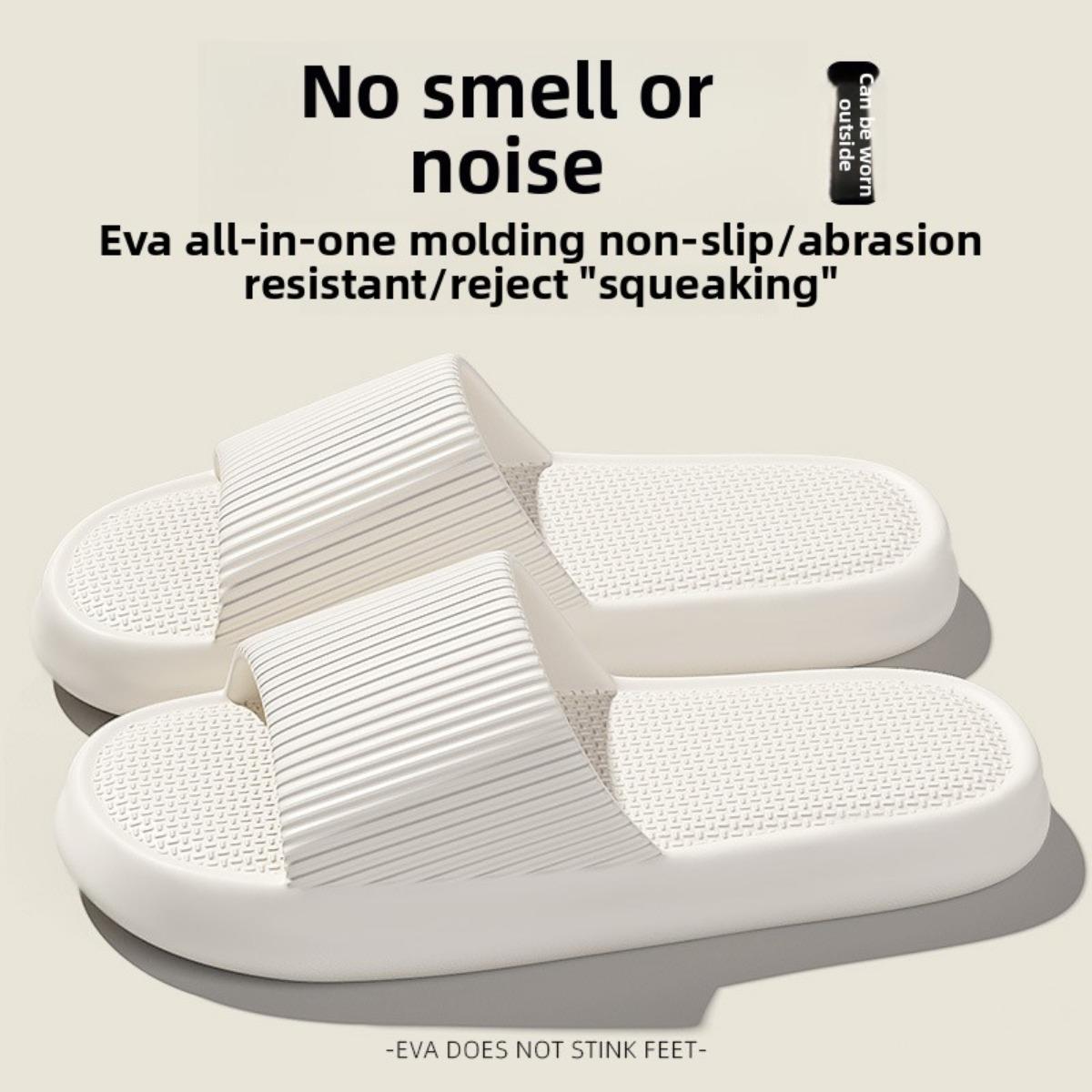 

Жіночі EVA шльопанці - М які, Нековзкі, Легкі Взуття для дому/вулиці на літо, Стиль препі, Ручне прання, Сандалі з верхом з EVA для дому 38-39