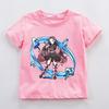 Kamado Nezuko Kochou Shinobu T Shirt for Girl Anime Demon Slayer Children Clothes Kids Short Sleeve Tees Summer Toddler  Tops