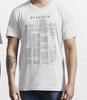 Satoshi Nakamoto - Whitepaper T Shirt %100 Premium Quality Cotton