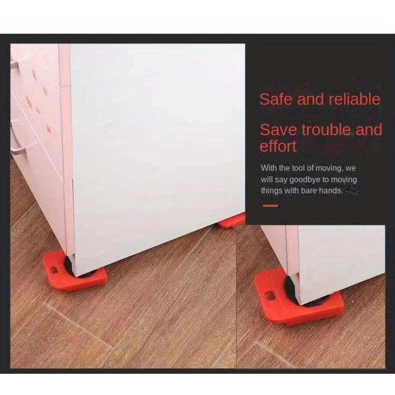1 Set Make Moving Heavy Objects, Easier With This Universal Sliding Wheel, Perfect For Furniture, Beds, And Cabinets