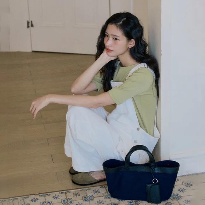 Posada Canvas Bag - NAVY