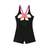 Women's Color-blocked Backless One-piece Swimsuit