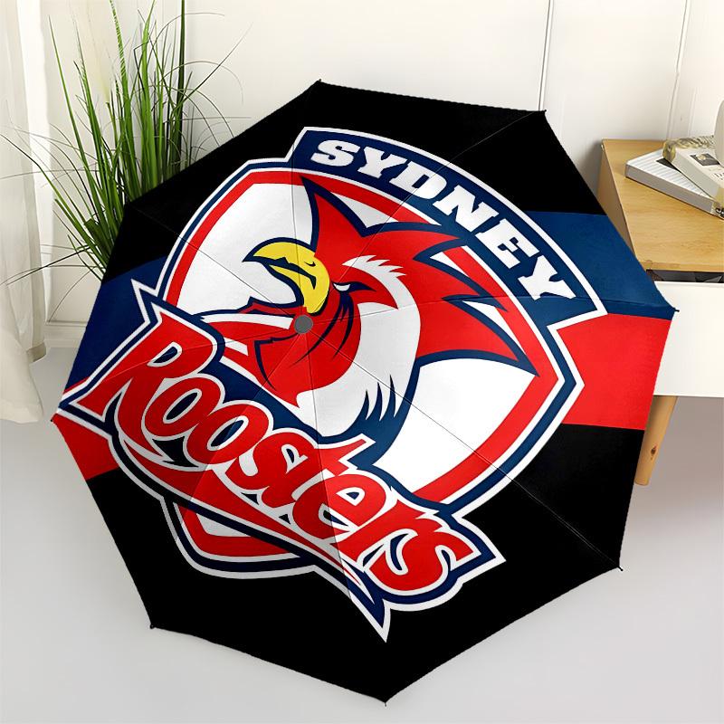 

Sydney Roosters Automatic Opening and Closing, 8 rib Structure Portable Umbrella, Suitable for Men and Women in All Seasons Perfect Gift fo