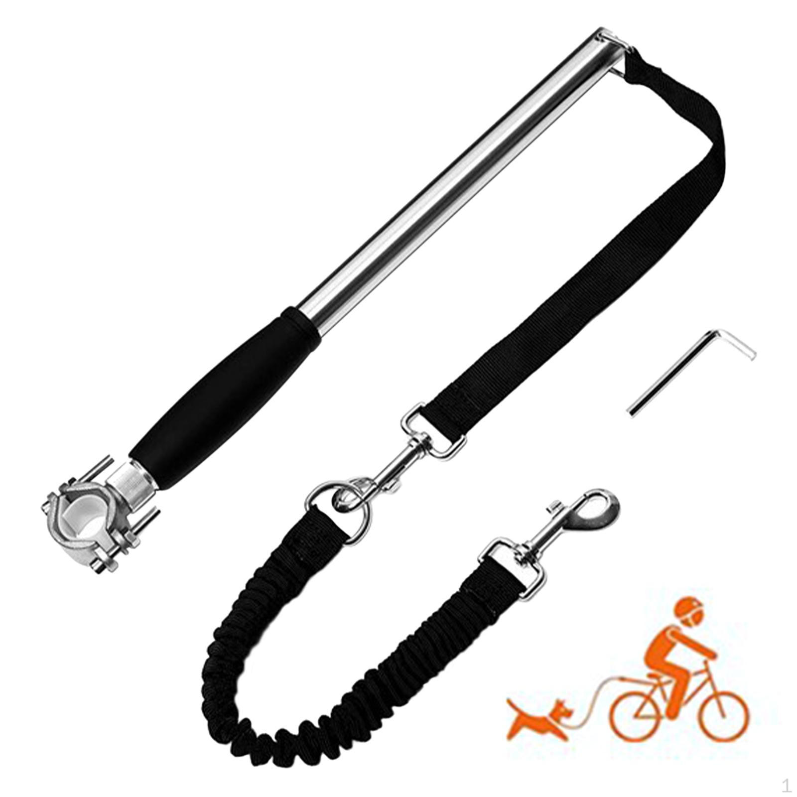Retractable Dog Bike Leash ,Hands Leashes , with Pets ,Bicycle for Outdoor Exercise