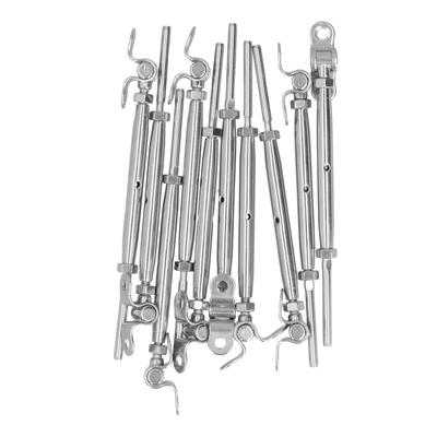 Kit di ringhiera a cavi in acciaio inossidabile Kit hardware per ringhiera a cavi ad angolo regolabile per scala