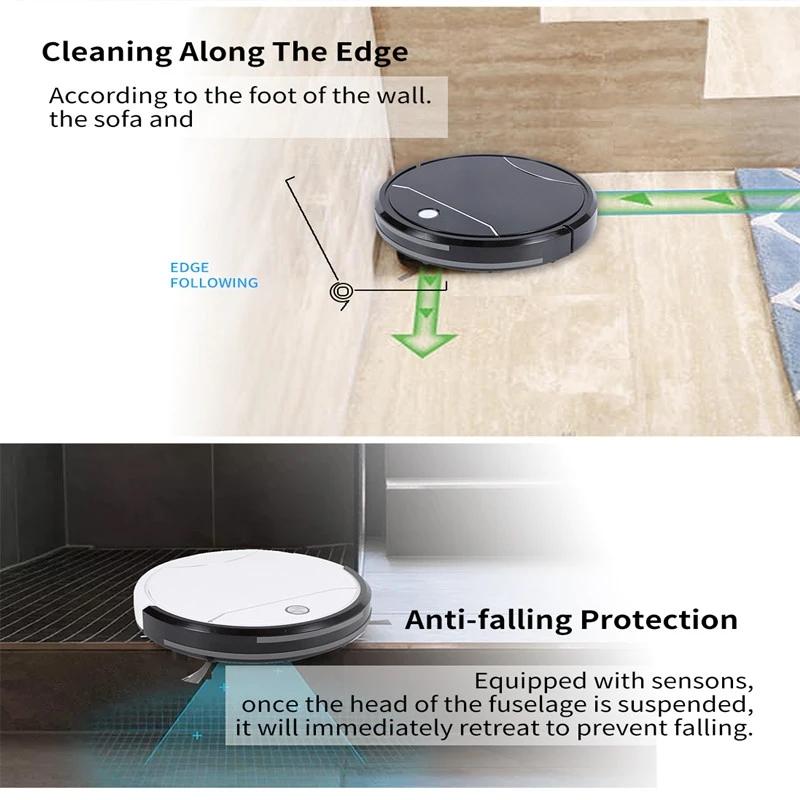 Robot Vacuum Cleaner Automatic Charging Aspiration Drag Intelligent Home Appliance Sweeping Robot Planning Electric Sweeper