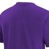 Nike X NBA Los Angeles Lakers Logo s písmenami Ležérne Priedušné Krátkorukávové Tričko Detské Vrchné Oblečenie Fialové 3Z2B7NBBM-LAK