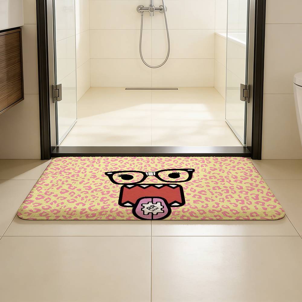Cute D-Domo-KunS Kitchen Mat Kids Room Bedroom Decoration Balcony Anti-Slip Doormat Living Room Alfombra
