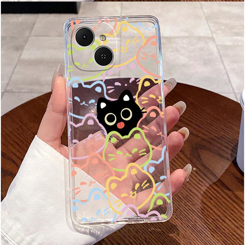 For Tecno Spark 40C Phone Case Techno Spark 40C Cover Silicone Luxury Cute Love Rabbit Funny Cool Painted Clear Soft TPU Casing