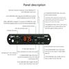 Decoding Module with Remote Control Bluetooth-compatible 5.0 Car MP3 Player USB Decoding Module 2x40W Amplifier