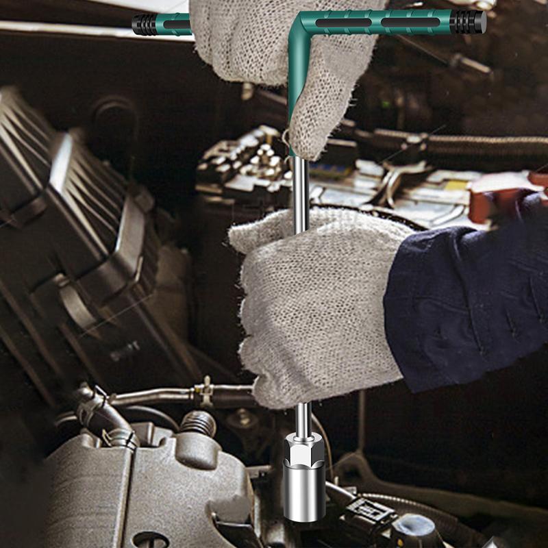 6-19mm T-Steckschlüssel Drehmomentschlüssel Gummigriff Innensechskantschlüssel Mechaniker-Schraubendreher Reparatur Steckschlüsselsatz Auto Mechanische Werkstatt Werkzeug Handwerkzeuge