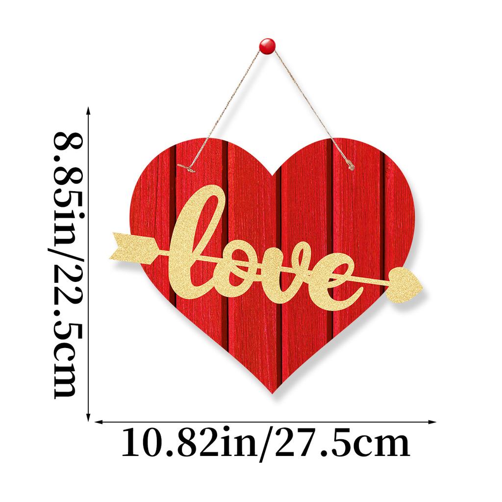 Valentine'S Day Wedding Proposal Decoration House Number Valentine'S Day Love Tag Customization
