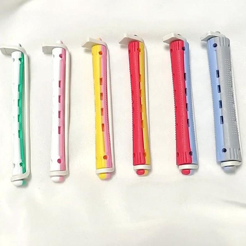 12 Stück Lockenwickler ohne Hitze, weicher Lockenstab, Zugkern, Lazy Curls, Flexi Rods, Wellenformer, Haar-Styling-Tools