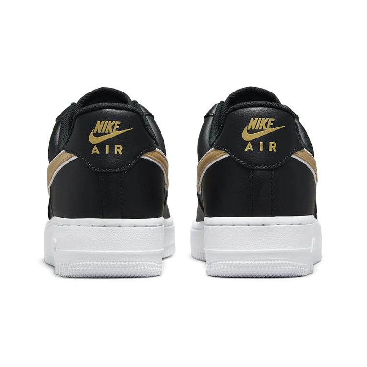Nike Air Force 1 '07 Essential 'Black Metallic Gold' Dames DD1523-001