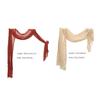 Table Runner Beautiful Foldable Soft Cheese Cloth Decorative Table Runner for Wedding Party Baby Shower
