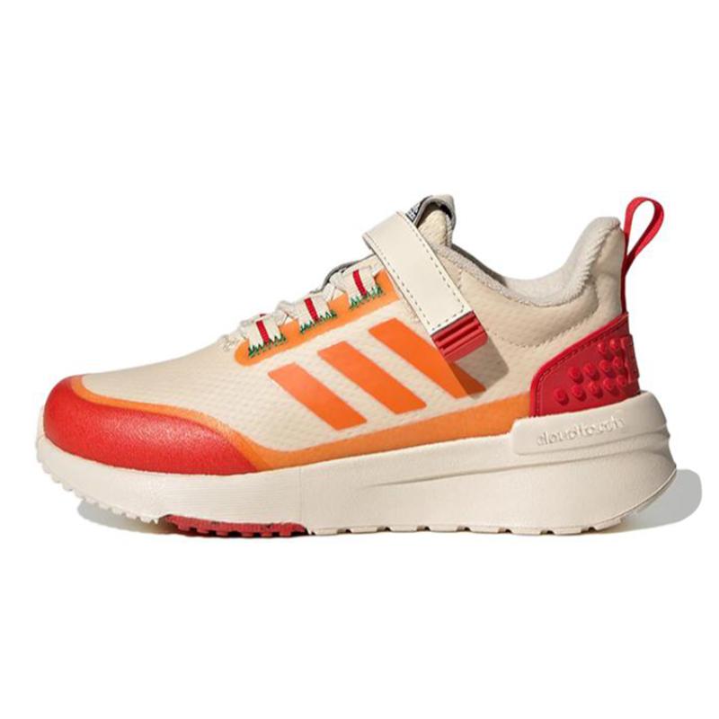

LEGO x Adidas Racer Tr 1.0 El Cushioned Slip Resistant Abrasion Resistant Low Top Kids Running Shoes Orange Red Kids Sneakers GW4000 38⅔