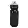 600ml Bike Water Bottle PP Plastic Portable Water Container for Outdoor Sports Hiking Road Mountain Cycling Black