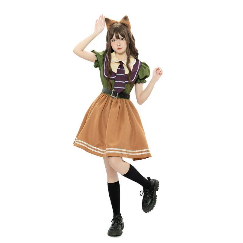 Strój Cosplay Nicka Wilde z Zwierzogrodu Na Role Play Anime i Występy Sceniczne