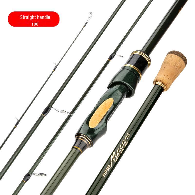 

Komaile Cross-Border Портативная удочка для ловли приманок: Удилище для дальнего заброса в море, карбон, цельная поставка straight handle; 2.4m (5 knots)