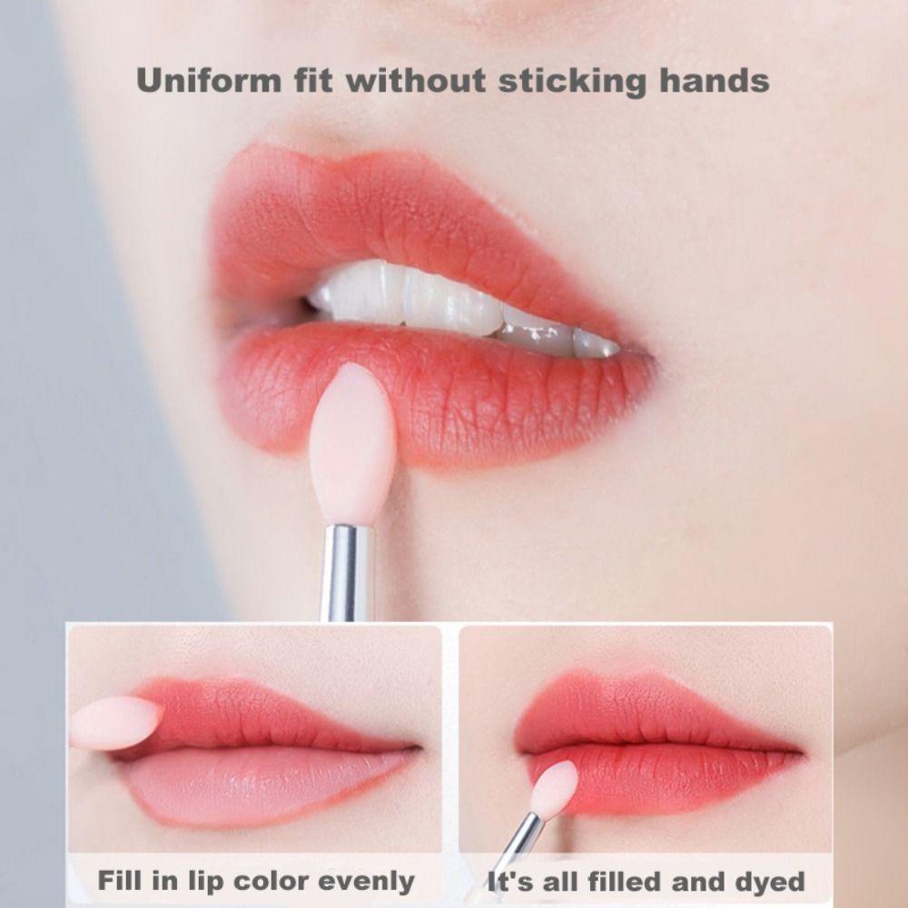 Cosmetic Tools Lip Mask Brushes Lip Brushes with Protect Cap Lipstick Applicators Makeup Brushes