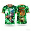 Popular Animal Dragon Ball Goku Football Superstar Messi Joint Jersey for Summer 2026 Adult and Children Sports Shirt