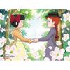 300 piece jigsaw puzzle - Anne of Green Gables and her promise in the flower garden, popular Korean puzzle