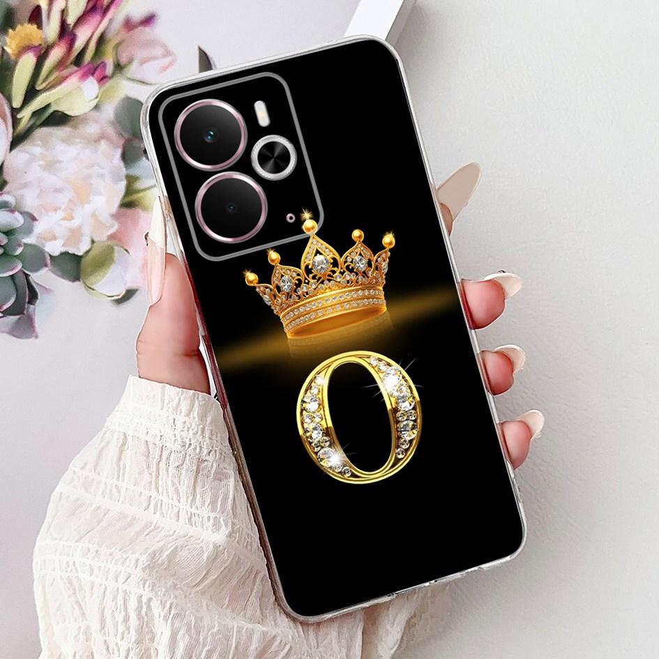 For Realme 14 5G Case RMX5075 Cover Cute Letters Soft Silicone Couple Phone Case For Realme 14 Pro Plus Funda Realme14 14T Coque