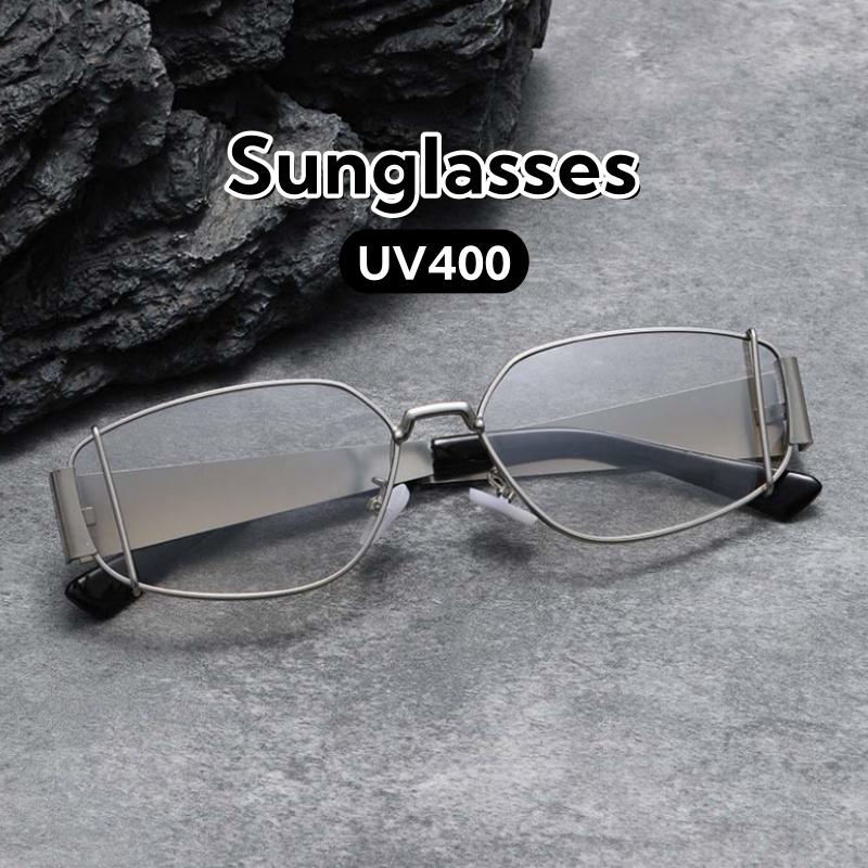 New Fashionable UV400 Sunglasses Unisex Sun Protection Leisure Shades for Street Photography Beach Travel