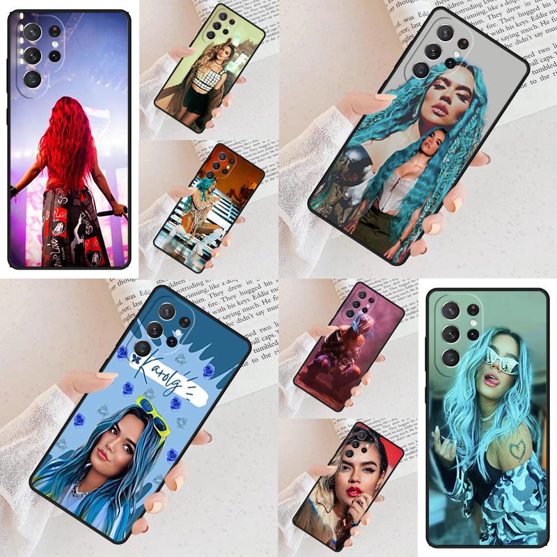 Hot KAROL G Cell Phone Case for Samsung Galaxy S26 Ultra S25 S24 S23 S22 S21 S20 Note10 Cover