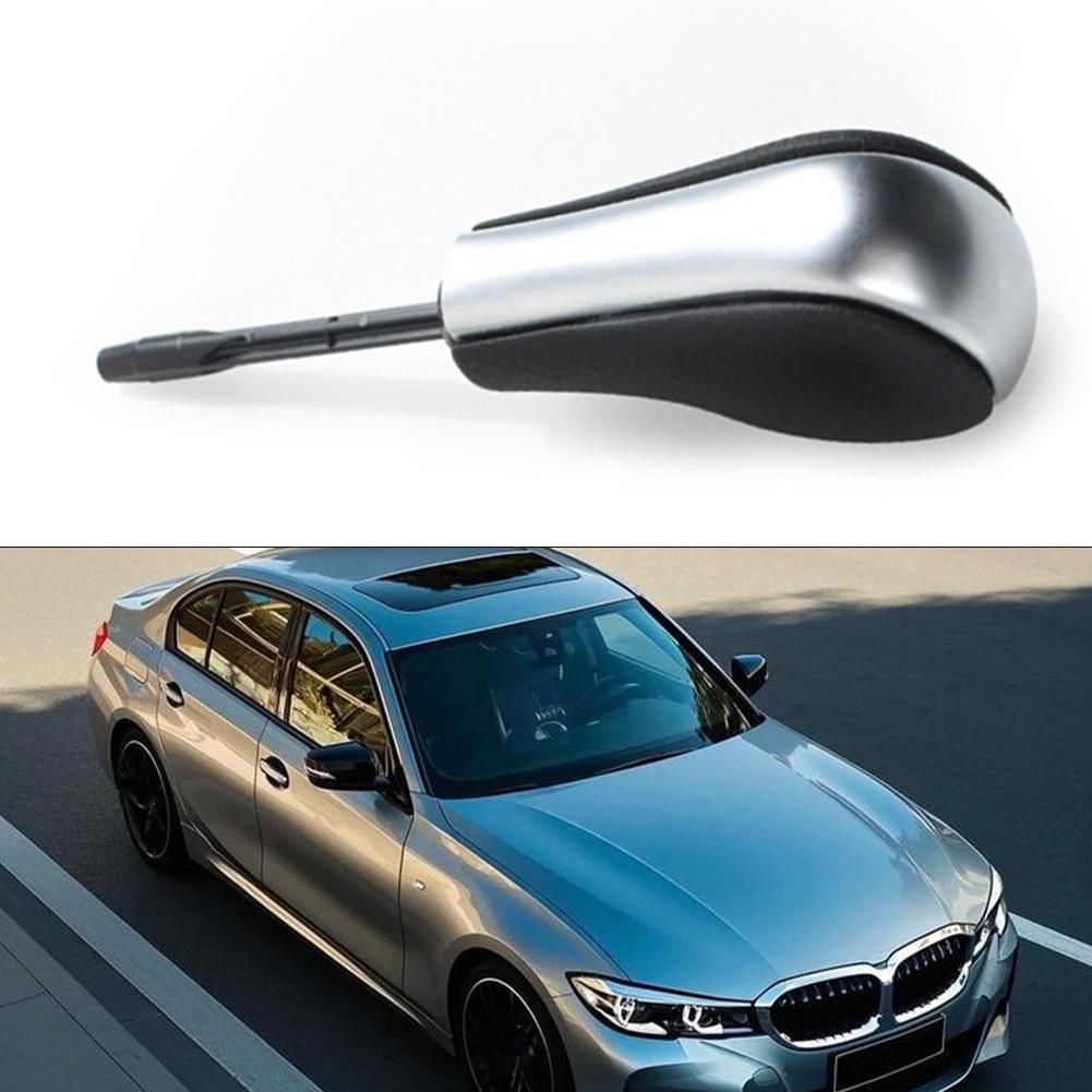 For 3 Series Stylish Gear Shift Car Gear Handball Car Interior Upgrade Silver Comfortable Grip Easy Installation