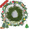 Norfolk Pine Artificial Christmas Wreath Ornament