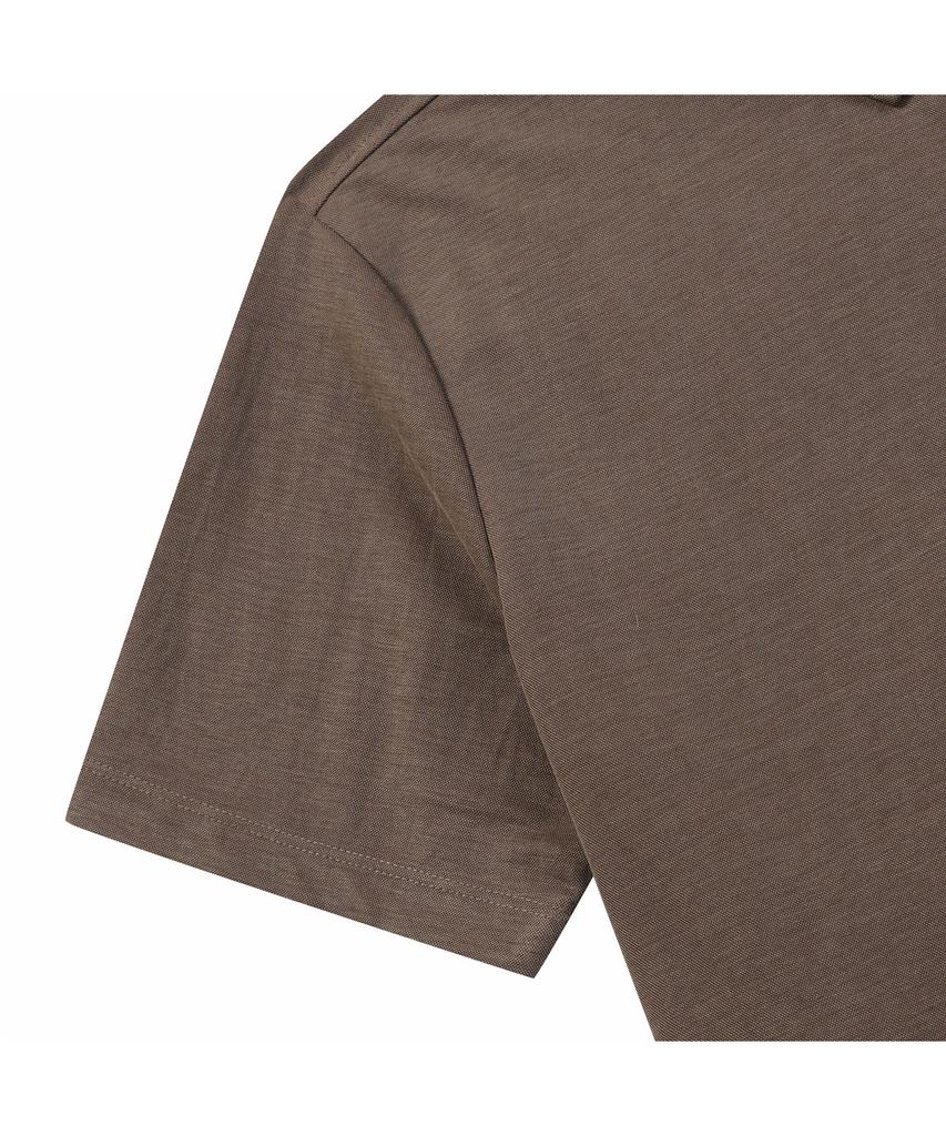 BRENTWOOD Modal Solid Polo Neck T-Shirt Brtam26511Brx