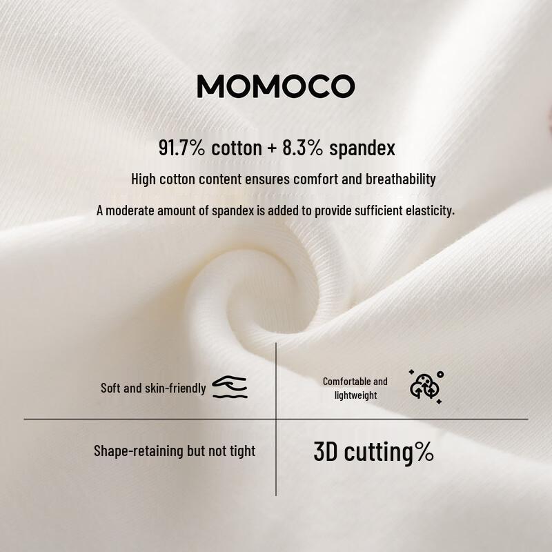 MOMOCO Girls' Summer Short-Sleeved T-Shirt