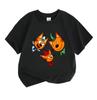 Kids Boys Girls 100% Cotton Crew Neck Short Sleeve T-Shirt,