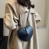 Ladies Love Sling Purses Women's Heart Shaped Phone Bags Designer Mini Wallet Solid Small Crossbody Bags